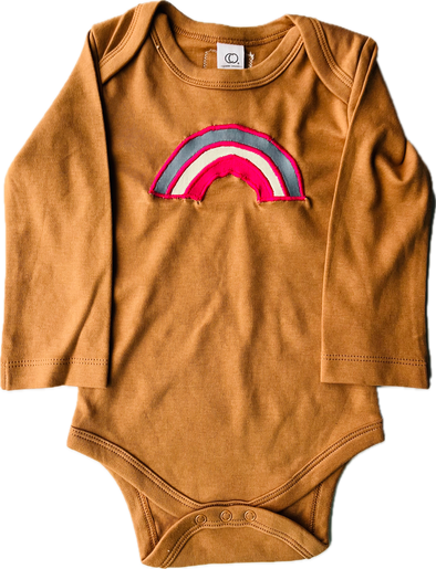 Rust Rainbow Organic Bodysuit