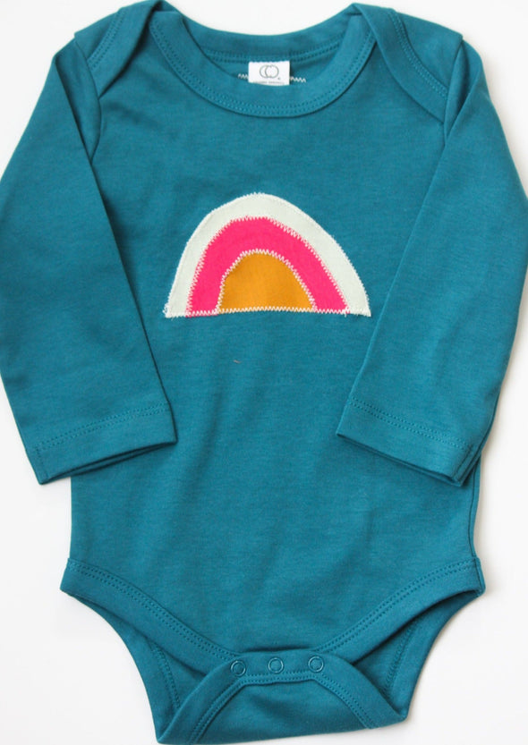 Blue Rainbow Organic Bodysuit